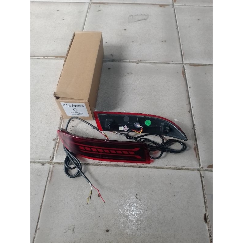 lampu reflektor bumper xenia 2012-2018 tipe c