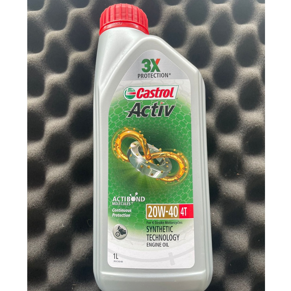 Oli Castrol Activ Matic Non Matic 1Liter dan 0,8 Liter