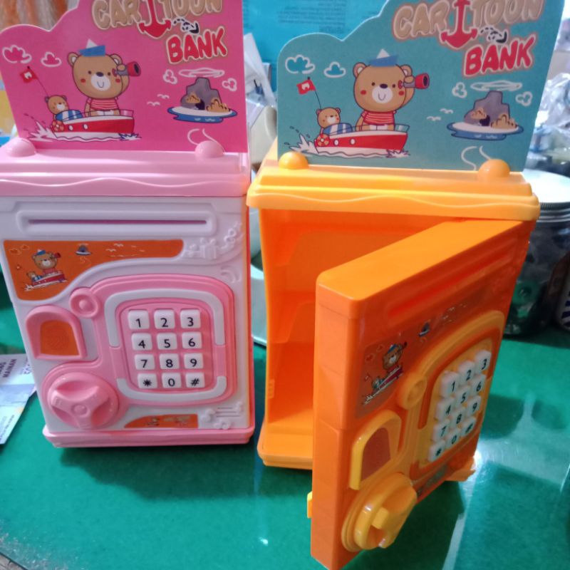 Celengan Box Anak Cartoon Bank