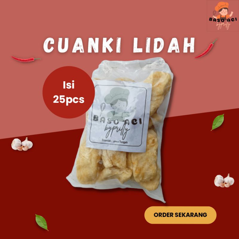 

CUANKI LIDAH EXTRA CUANKI ISI 25PCS BASO ACI BYPRILLY
