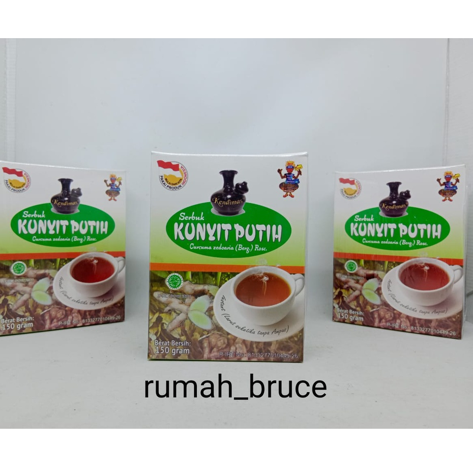 

Serbuk KUNYIT PUTIH Kendimas 150 gram