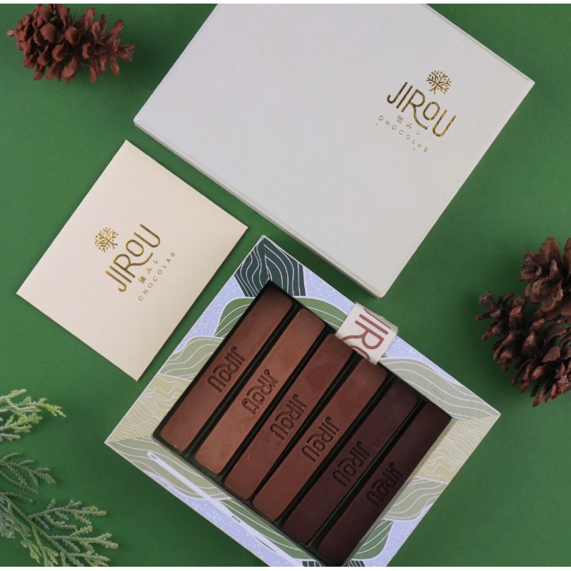 

Jirou Bandung - Gradient Chocolate (6 bar) Gift Set