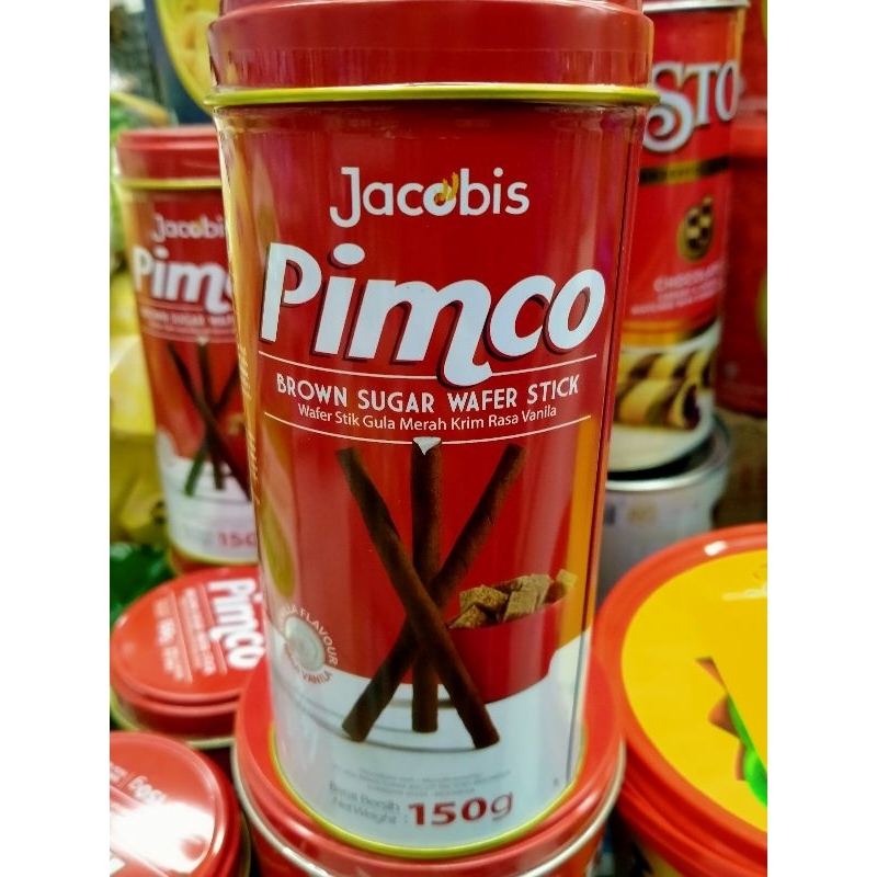 pimco brown sugar wafer stick 150g