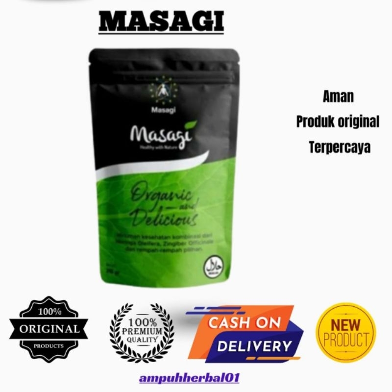 Masagi 215gram - Obat Diabetes Ampuh Perbaiki Pangkreas Gula Darah Stabil & Normal Masagi