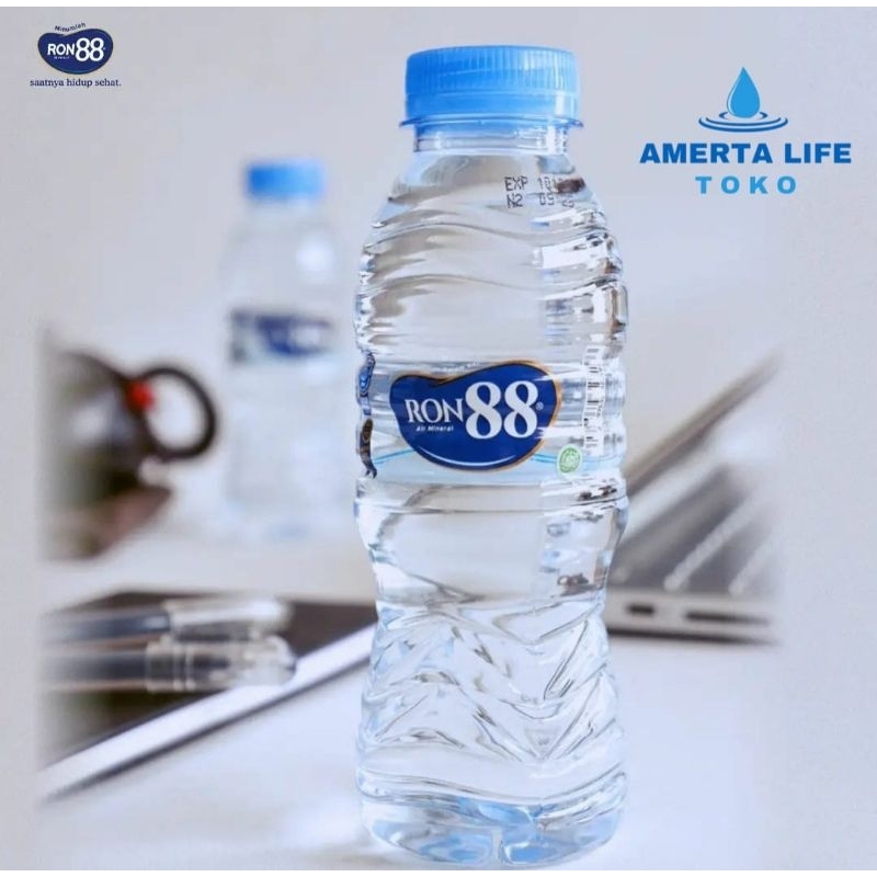 

Ron88 Mineral Water Botol Mini 220 ml / Air Mineral (1 karton isi 24 botol mini)