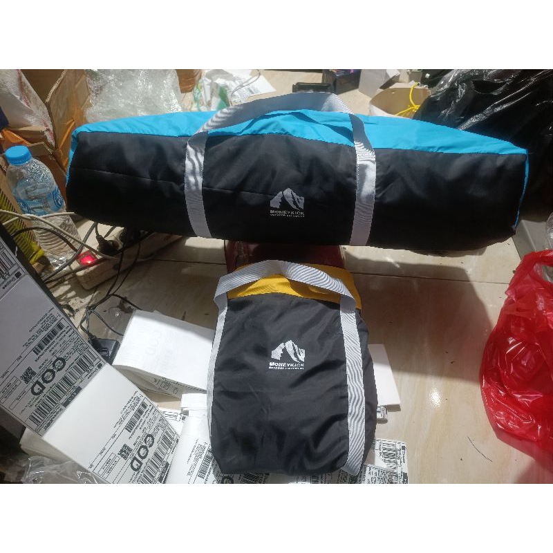 Tas Tenda Camping Moneykick / Kantong Tas Tenda Kapasitas 4-6