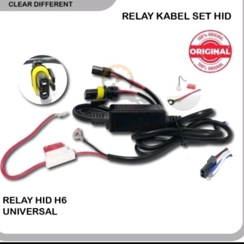 RELAY SET LAMPU HID MOTOR