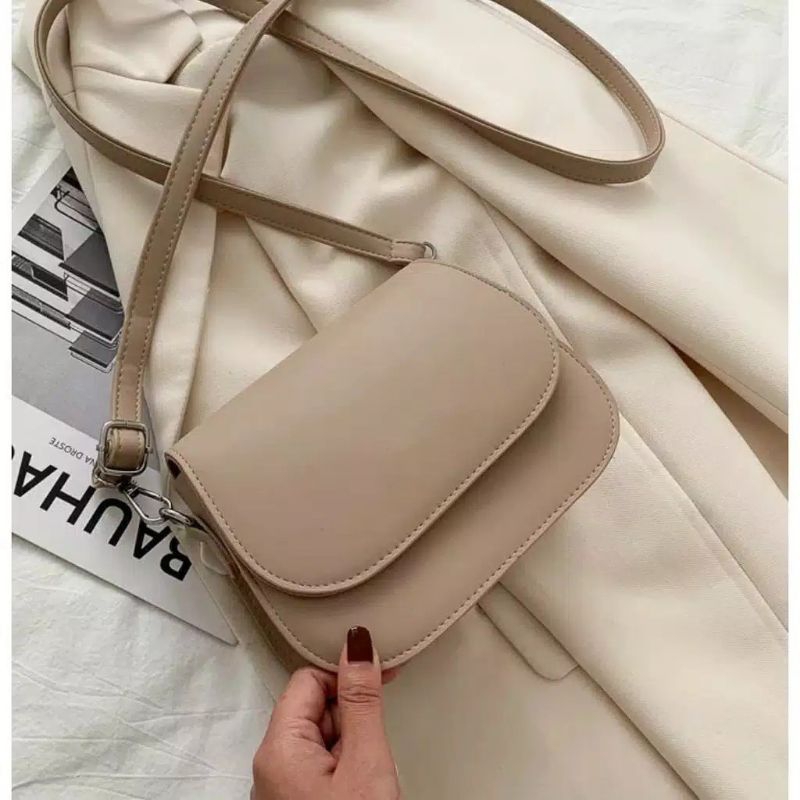 Tas Selempang Vhina Tas Selempang Mini Tas Cantik-Coklat Susu