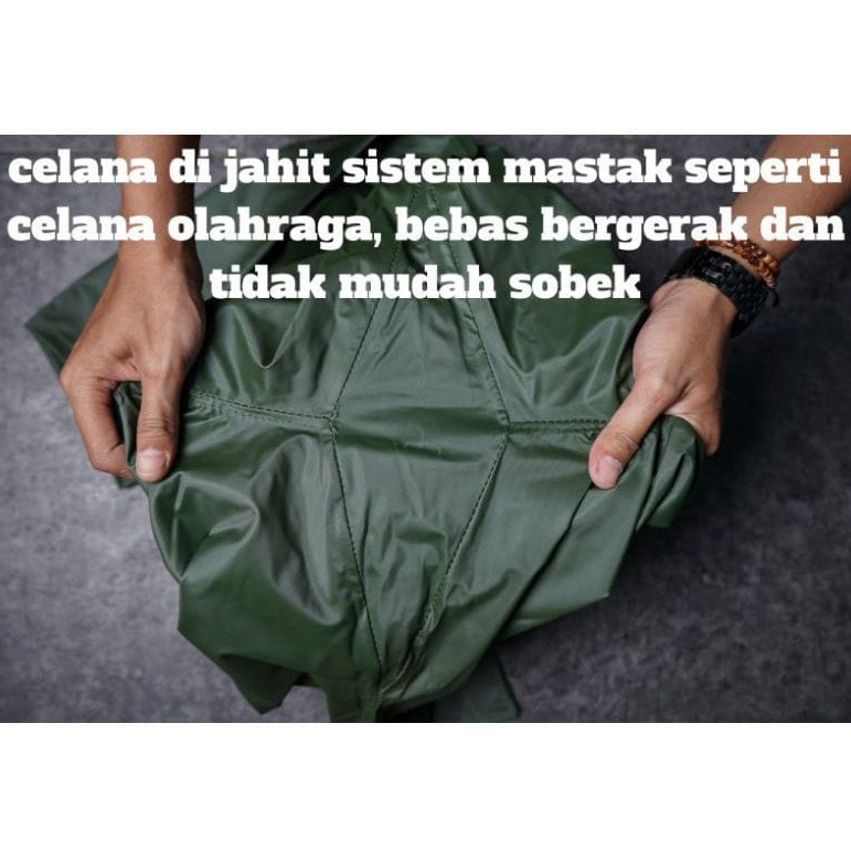 Jas Hujan Pria Wanita Raincoat Jasuka Style