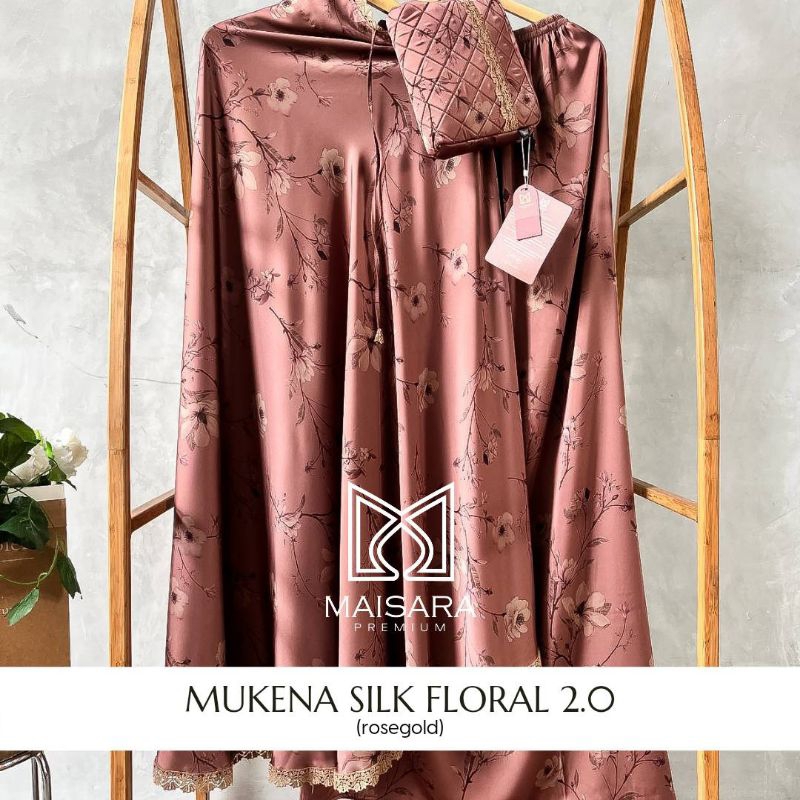 Silk Floral by Maisara Premium Mukena Exclusive