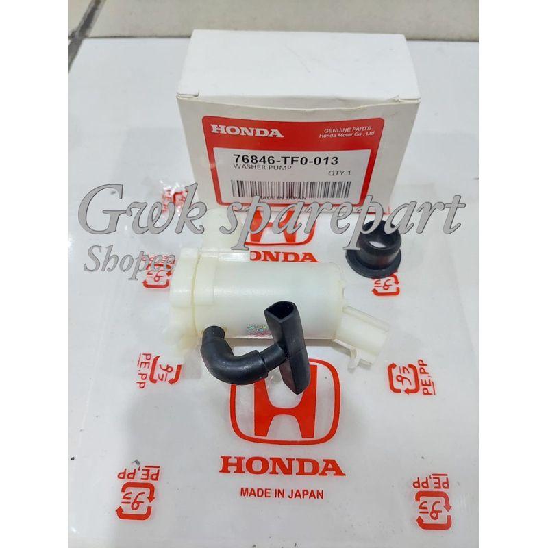 Pompa dinamo motor washer air wiper Honda Jazz GE8 2008-2014 Ori