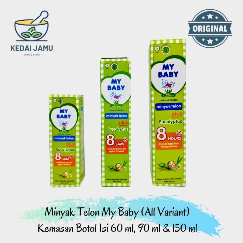 minyak telon, minyak telon my baby, minyak telon bayi wangi
