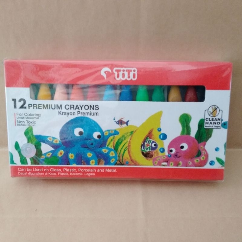 

Pensil Warna Krayon Premium TiTi