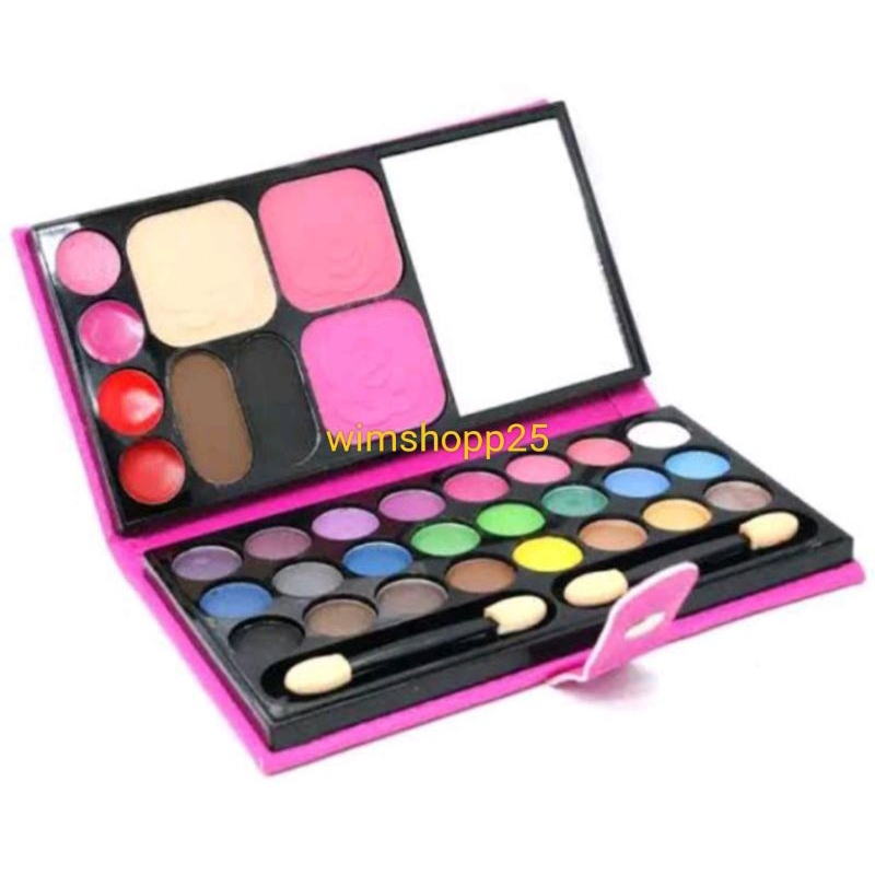 MAKE UP EYESHADOW PALLETE DOMPET || FULL COLOR BESAR