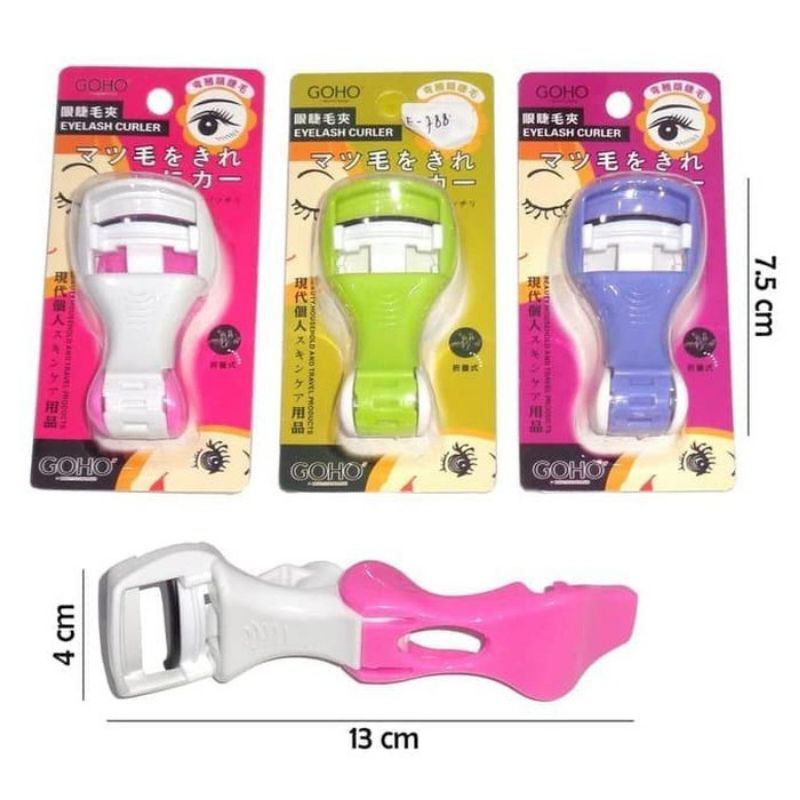 Goho Penjepit Bulu Mata Plastik Eyelash Curler