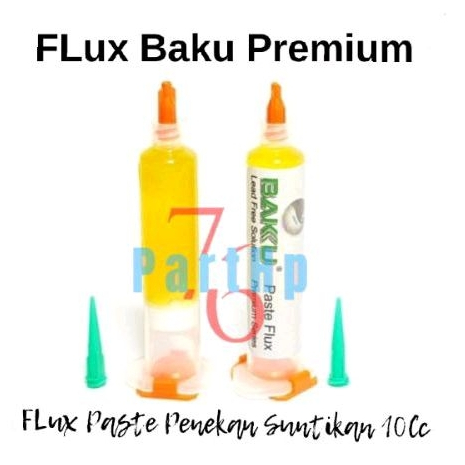 Flux Baku Premium Series - Tampa Penekan Suntikan