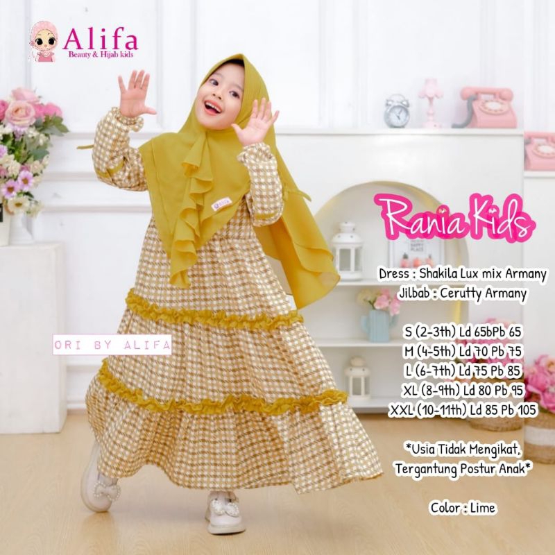 RANIA GAMIS KIDS BY ALIFA