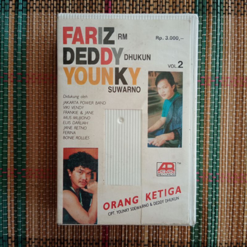 FARIZ DEDDY YOUNKY kompilasi Vol.2 " Cassette Tape kaset Pita