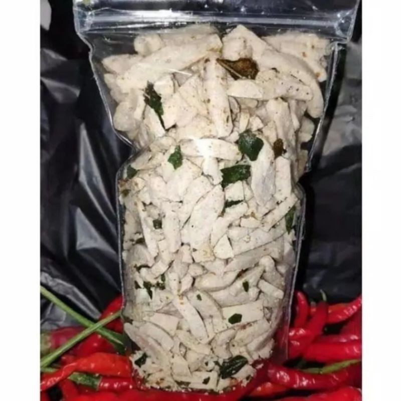 

Basreng Stik Daun Jeruk Kemasan Pouch 100 gram