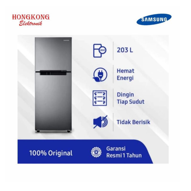 Kulkas Samsung RT19M300BGS | Lemari es 2 pintu RT-19M300 BGS RT19M300