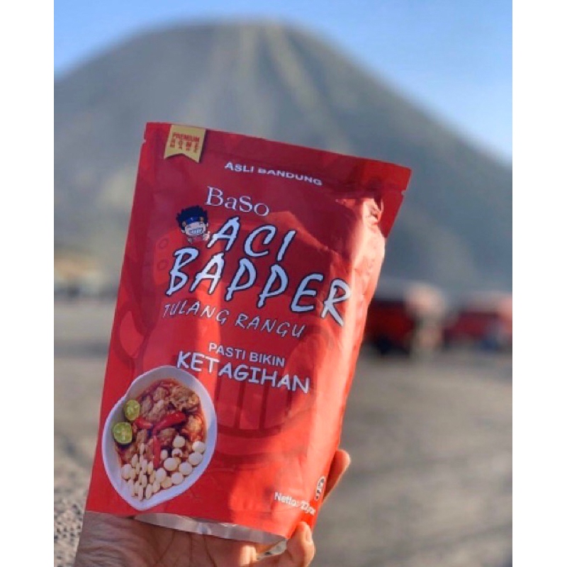 (READY STOCK) BASO ACI BAPPER TULANG RANGU ORIGINAL BAKSO BAPER BOCI HALAL FROZEN FOOD PREMIUM MURAH