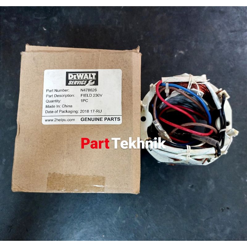 Field DW714 Dewalt Original for Mitre Saw. Stator Dewalt DW714
