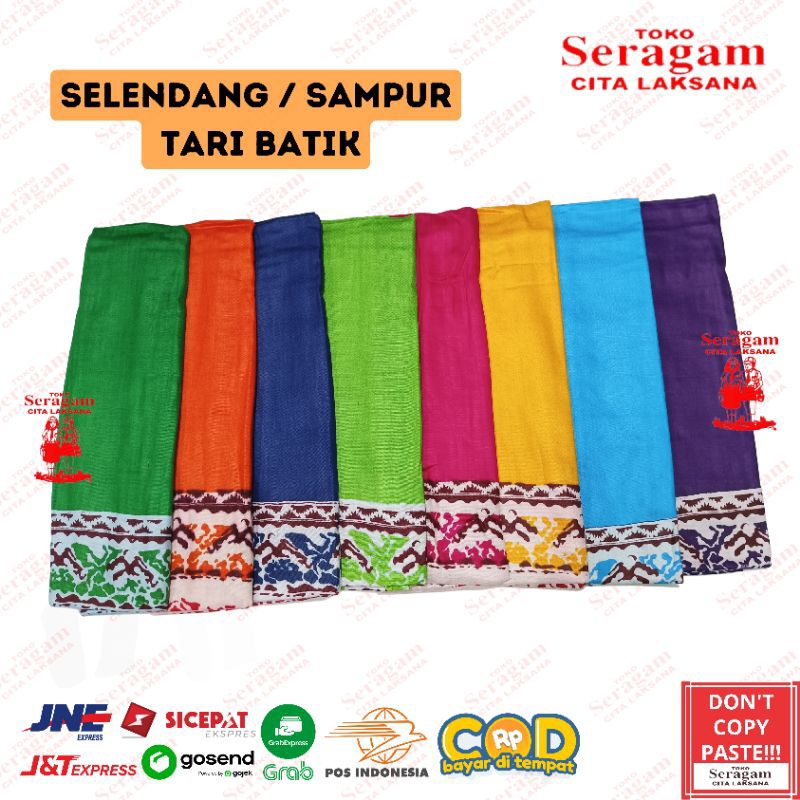 SELENDANG / SAMPUR TARI MENARI BATIK