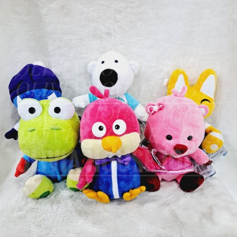 Boneka Pororo Friend Boneka Pororo Tag Boneka Little Penguin Pororo Boneka Eddy Rubah Pororo Boneka 