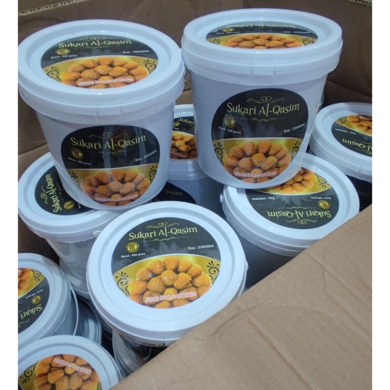 Kurma Sukari Al Qasim 850gr original Sukari Kurma Ember Premium