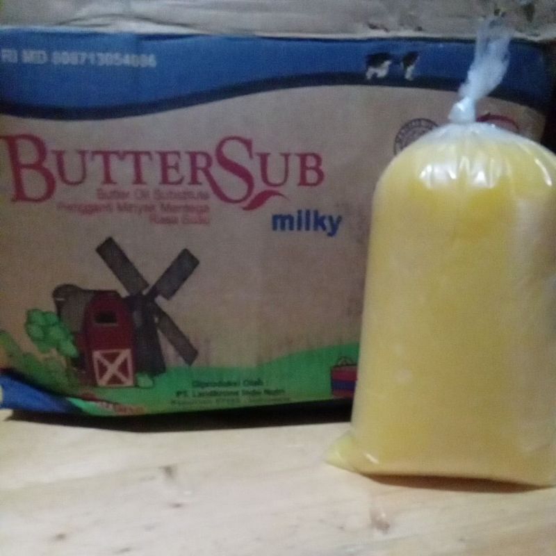 

butter sub milky repack 1 kg