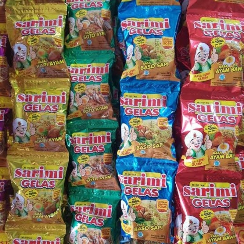 

Sarimi Gelas Mie Instant 10 Sachet Mie Kuah Harga Rencengan
