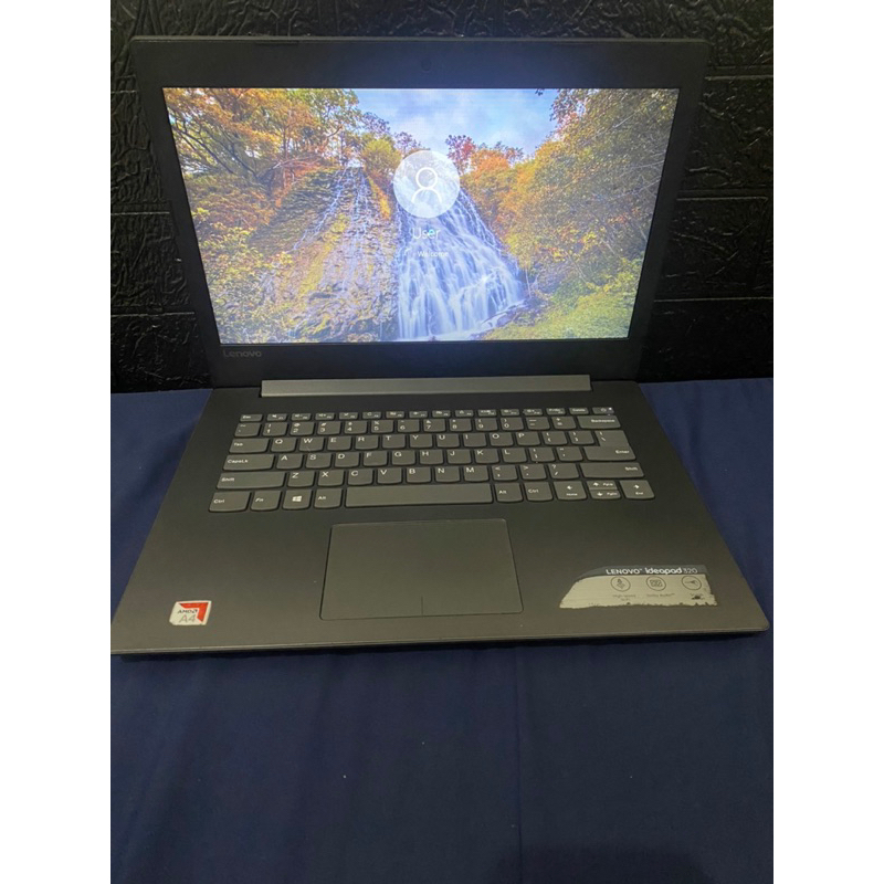 laptop Lenovo second Ideapad 320 AMD A4 Gen-7 RAM 4GB