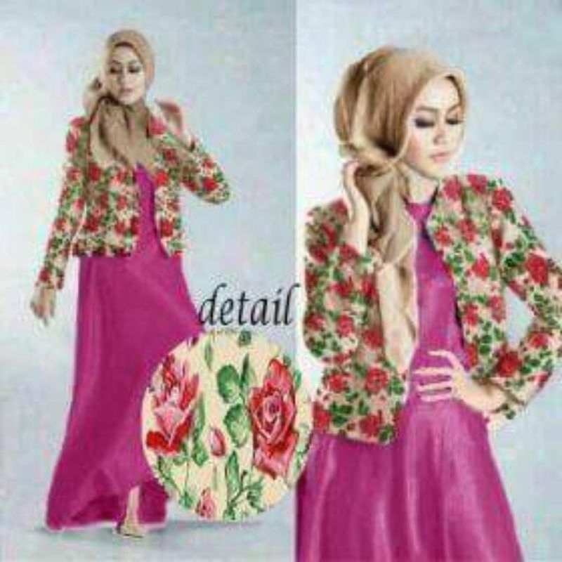 Set Blazer Gamis Murah