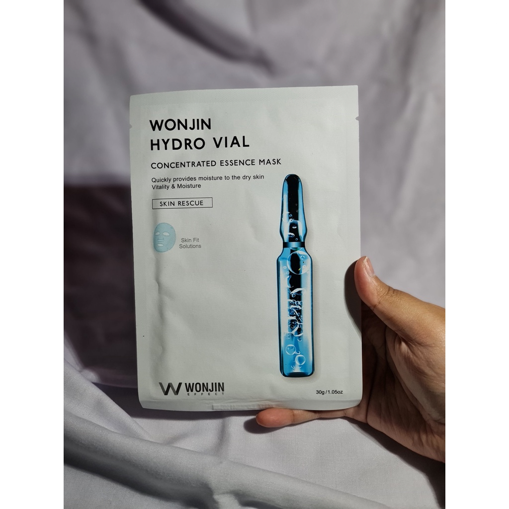Wonjin Effect Hydro Vial Mask / Masker Wajah / Masker Muka KKV