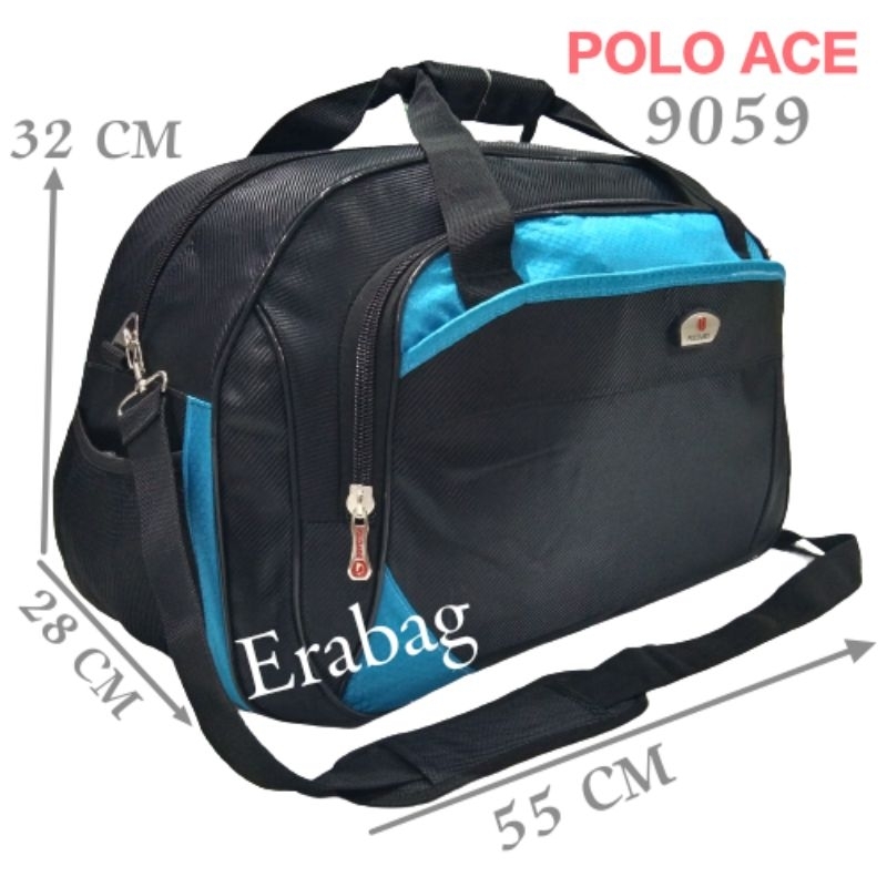 Tas TravelBag Polo Ace Jumbo/Tas Pakaian Travel Jinjing Besar Kuat Dan Tebal POLO ACE 9059