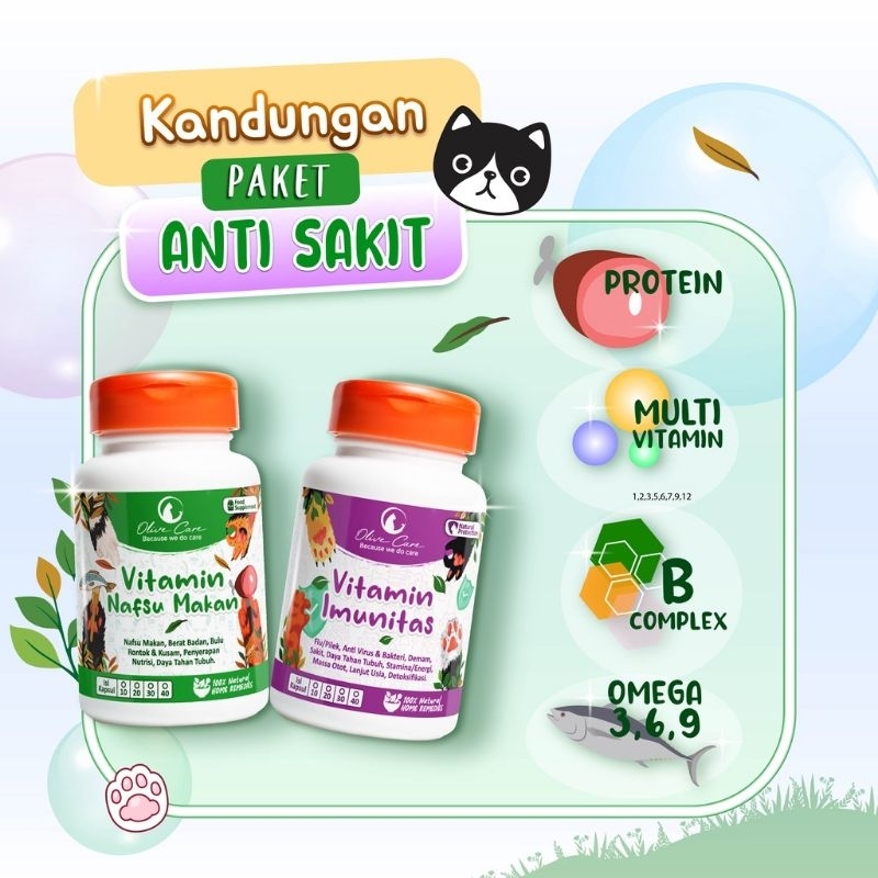 OLIVE CARE PAKET VITAMIN ANTI SAKIT