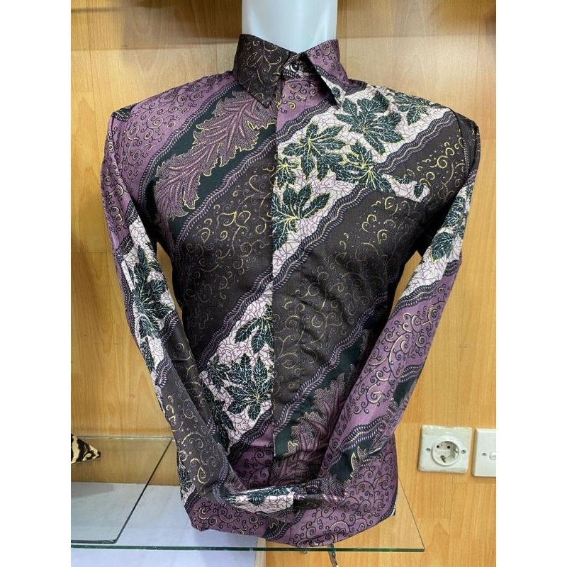 Kemeja tangan panjang batik/Batik kondangan modern