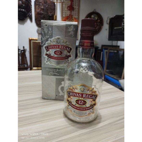 Botol Bekas 1Liter Kuno Jadul Antik