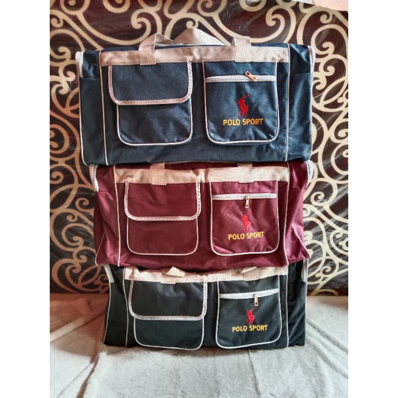 TAS PAKAIAN MUDIK PLO SPORT DENIM