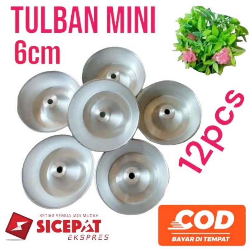 Cetakan Loyang tulban mini/Cetakan Brownies Donat mini/Cetakan brownut donat uk 6cm
