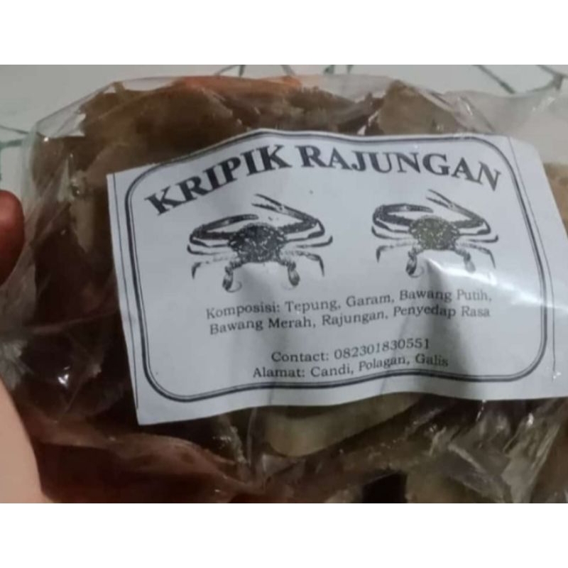 

kerupuk rajungan