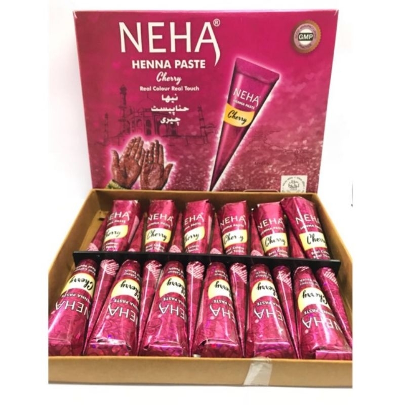 NEHA GOLECHA BPOM HENA HENNA PASTE CAT KUKU ORGANIC