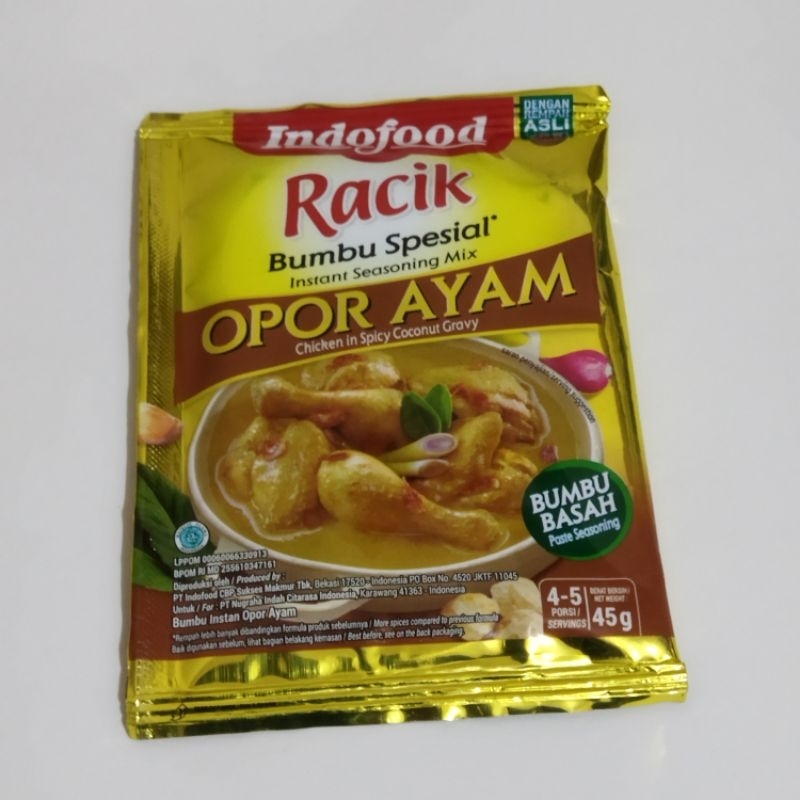 

Bumbu Racik Opor Ayam 45gr