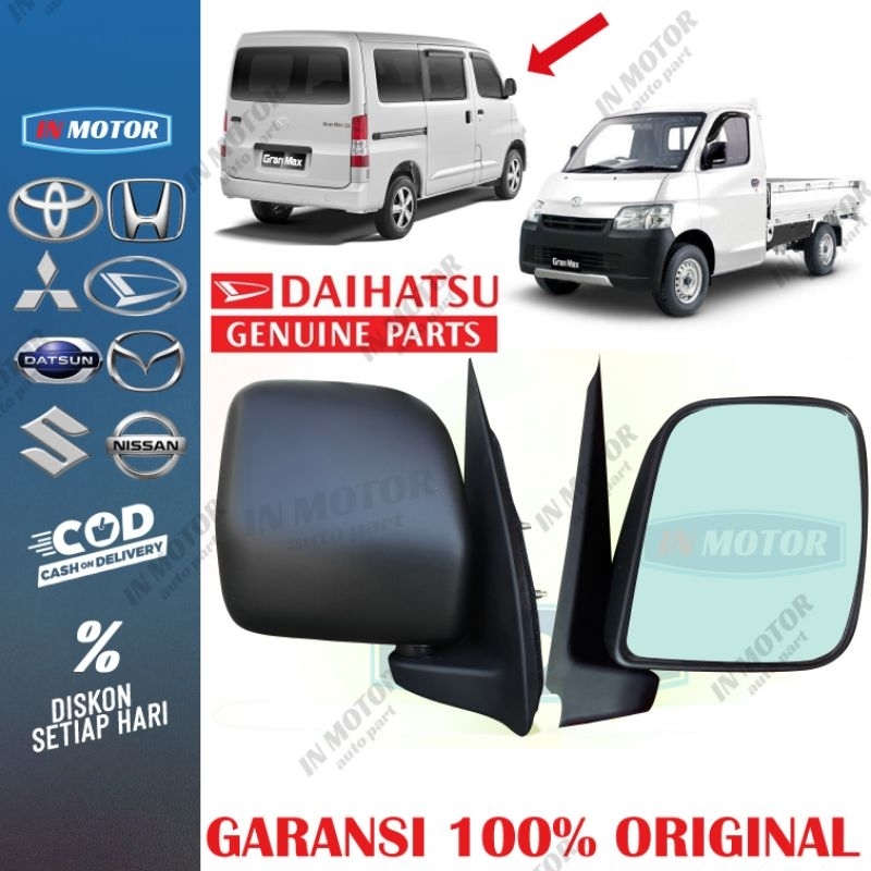 spion grand max / Grandmax / Granmax pickup blindvan minubus & Luxio tipe D ORIGINAL Kaca Spion Manu