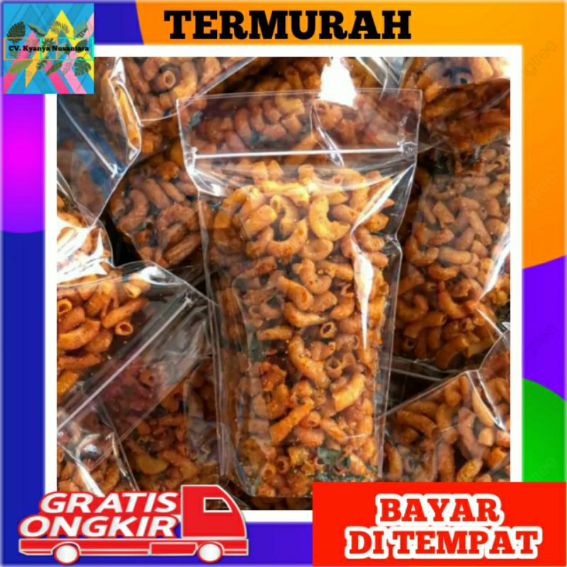 

MAKARONI BANTET TASIKMALAYA DAUN JERUK 250 GRAM - TIDAK KERAS - DAUN JERUK