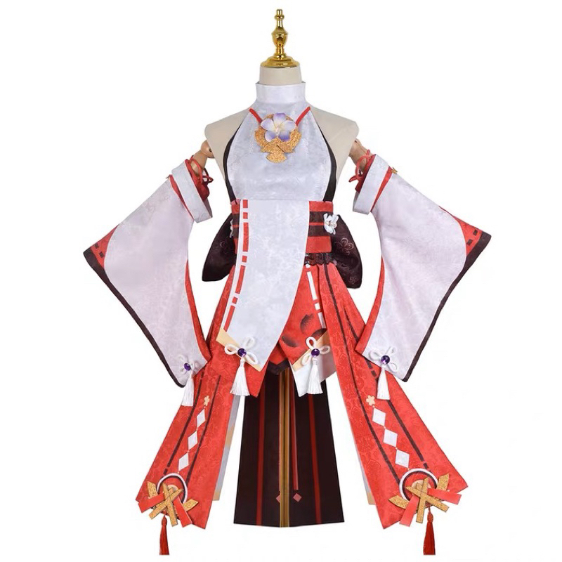 ready stock yae miko kostum cosplay