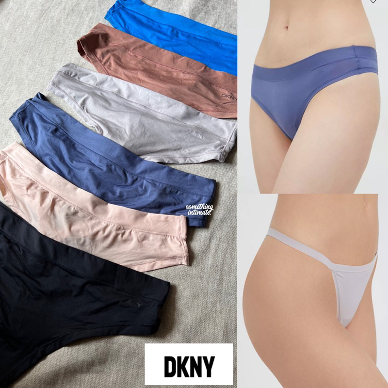 [THONG SET] Saks Off 5th DKNY Intimates Litewear Active Comfort Thong Panty CD G String Sexy Lingeri