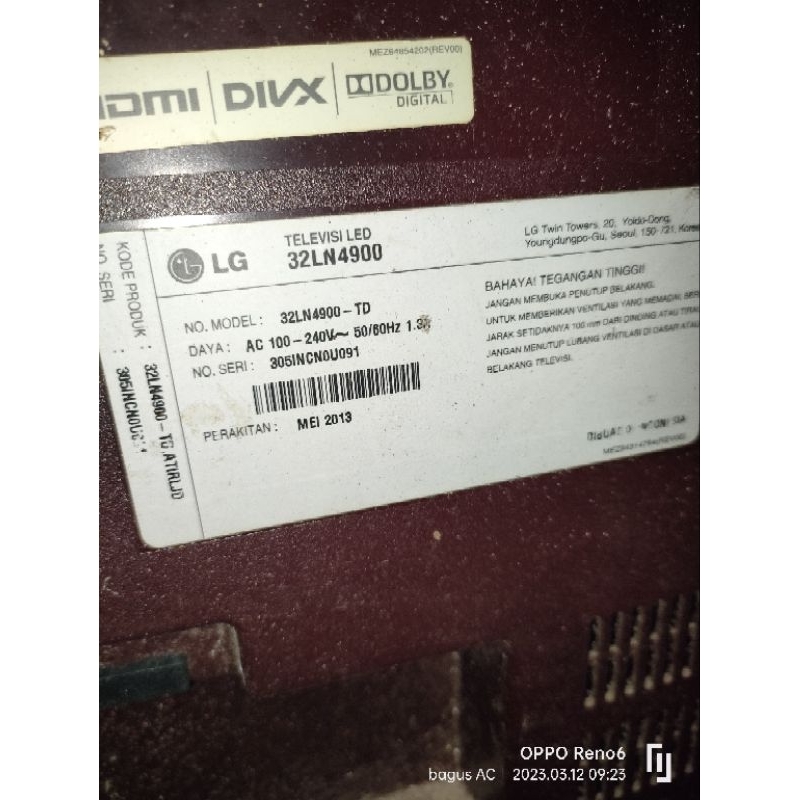 mB lG 32LN5100/32LN4900