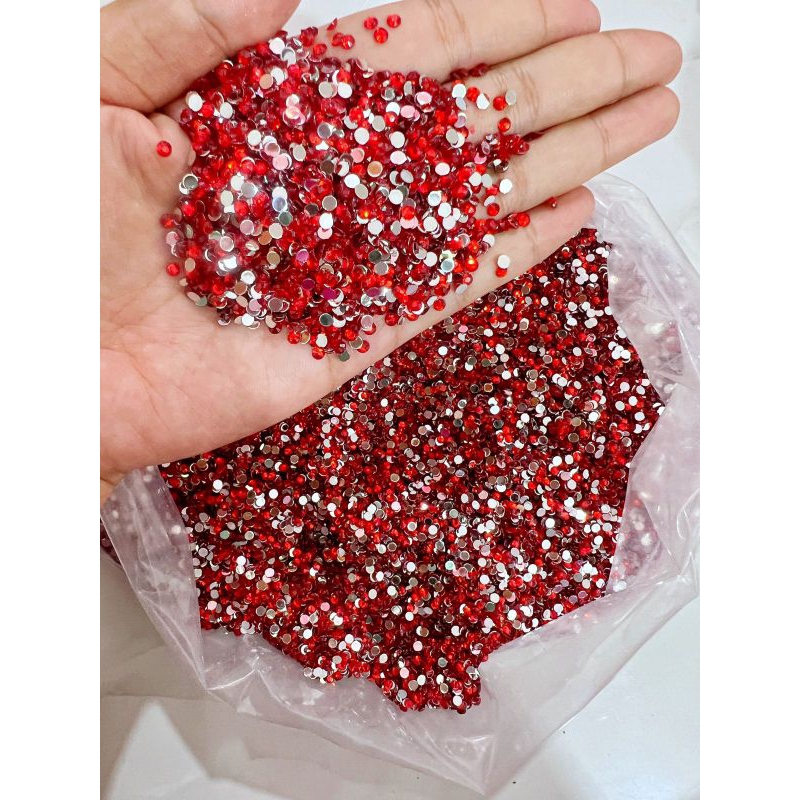 TERMURAH 500 PCS GEMS MANIK HENA INSTAN