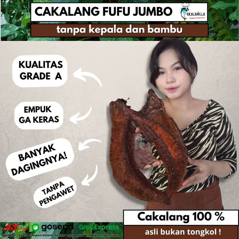 

[ BIG SIZE ] Cakalang fufu tanpa bambu dan kepala khas manado